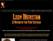 Tablet Screenshot of ladymonster.com